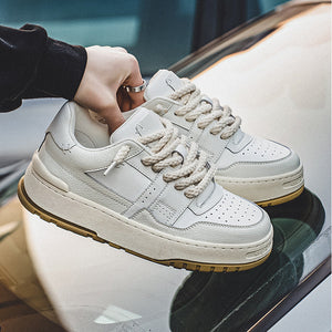 Rope Court Low - Beige White , - Streetwear Shoes - Slick Street