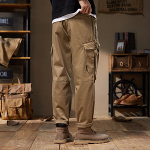 Desert Relaxed Fit Cargo Pants , - Streetwear Cargo Pants - Slick Street