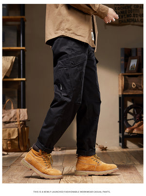 Desert Relaxed Fit Cargo Pants , - Streetwear Cargo Pants - Slick Street