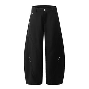 Retro AX26 Loose Pants Classic Black, XS - Streetwear - Slick Street