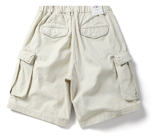 Urban Distressed Camo Shorts , - Streetwear Shorts - Slick Street