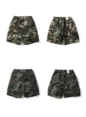 Camo C1 Cargo Shorts , - Streetwear Shorts - Slick Street
