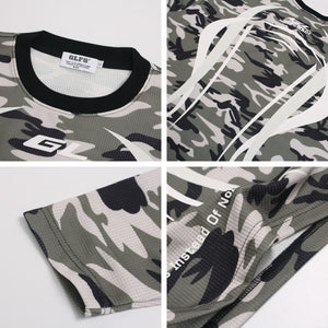 Camo 'Ghost' Breathable Long Sleeve Sweatshirt , - Streetwear - Slick Street