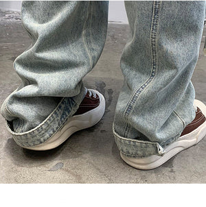 Multi Pocket Sky Blue Cargo Pants , - Streetwear Cargo Pants - Slick Street