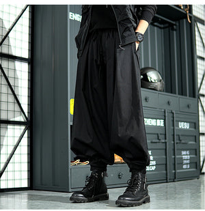 Japanese Dark Lantern Pants , - Streetwear Pants - Slick Street