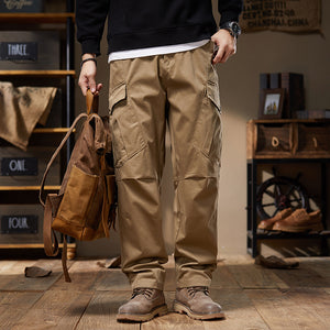 Desert Relaxed Fit Cargo Pants , - Streetwear Cargo Pants - Slick Street