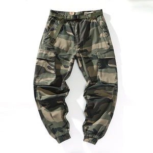 Eagle Camo Slim Fit Cargo Pants 8019A, 29 - Streetwear Cargo Pants - Slick Street