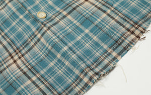 Distressed Plaid Flannel Shirt , - Streetwear Shirt - Slick Street