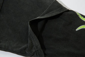 Green Flame '88' Long Sleeve Tee , - Streetwear - Slick Street