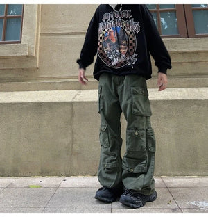 MA99 Cargo Pants , - Streetwear Cargo Pants - Slick Street