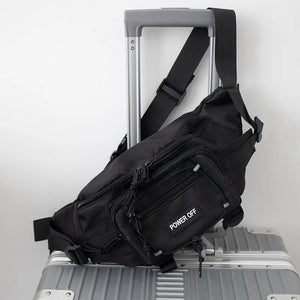 Power OFF Crossbody Bag , - Streetwear Bag - Slick Street