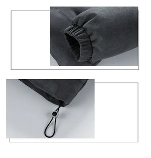 Solid Color Puff Sleeves Bubble Jacket , - Streetwear Jacket - Slick Street