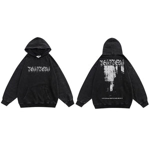 Dark Delusion Hoodie Black, XS - Streetwear Hoodie - Slick Street