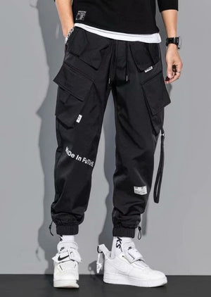 Made in Future Multi Pocket Cargo Pants , - Streetwear Pants - Slick Street