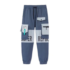 Versatile Multi Pockets Cargo Pants , - Streetwear Pants - Slick Street