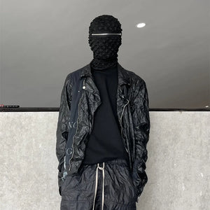 Full Face Mask Zipper Style Monkey Cap , - Streetwear Cap - Slick Street