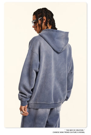 Crucifix Cross Graphic Pullover Hoodie , - Streetwear Hoodie - Slick Street