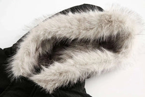 Star Pendant Winter Jacket , - Streetwear - Slick Street