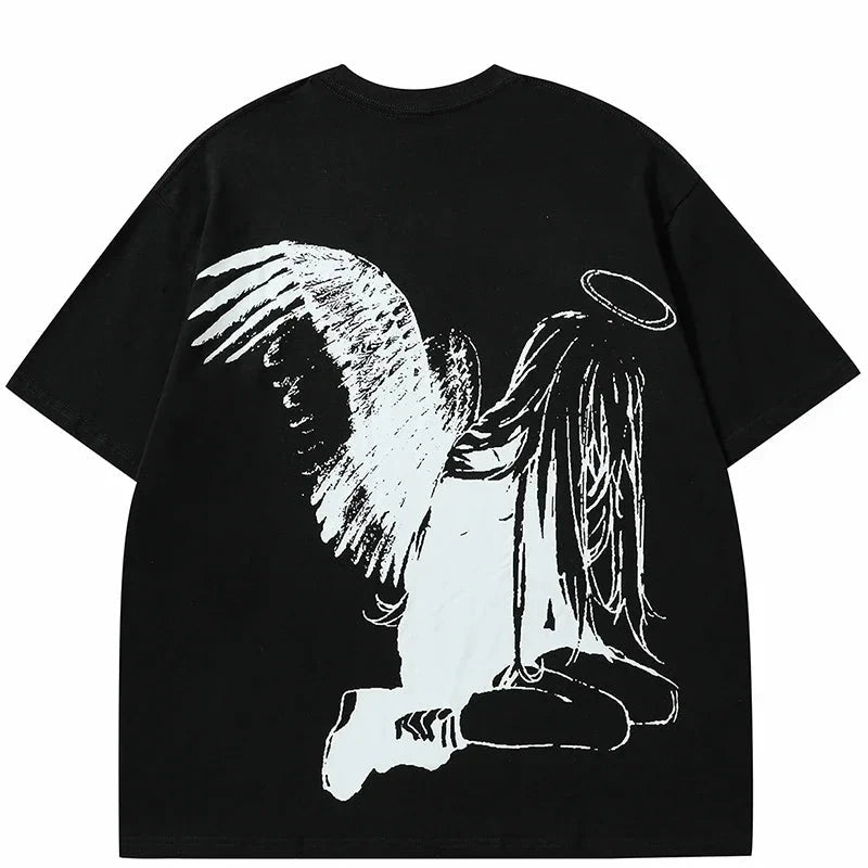 Tシャツ・カットソー [tensishop] the spell of angel wing Amazon.com: Angel Wings T-Shirt - Broken & Wild Wings