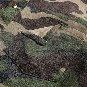 TUFF Green Camo Shirt , - Streetwear Shirt - Slick Street