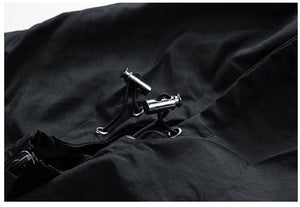 Achromatic Shade Plot Jacket , - Streetwear Jacket - Slick Street