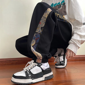 SH23 Korean Style Joggers Black, XXS - Streetwear Joggers - Slick Street