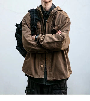 VX1 Hooded Jacket , - Streetwear Jackets - Slick Street