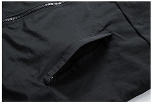 Achromatic Shade Plot Jacket , - Streetwear Jacket - Slick Street