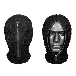 Full Face Mask Zipper Style Monkey Cap Style A, One Size - Streetwear Cap - Slick Street