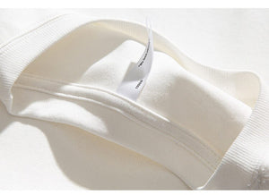 We lead, others copy© Casual Solid Long Sleeve , - Streetwear T-Shirts - Slick Street