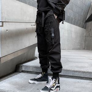 BLVCK A43 Tactical Cargo Pants , - Streetwear Cargo Pants - Slick Street
