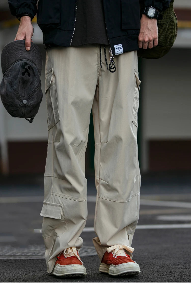 Ankle Zipper Style Cargo Pants , - Streetwear Pants - Slick Street