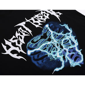 Thunderstroke Heart Break T-Shirt , - Streetwear T-Shirts - Slick Street
