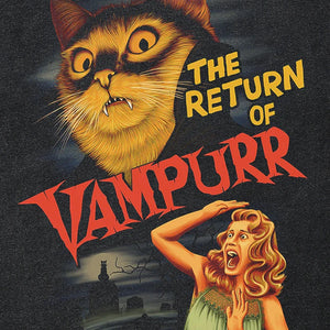 The Return of Vampurr Graphic T-Shirt , - Streetwear T-Shirts - Slick Street