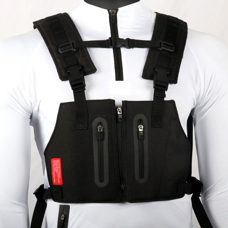 Tactical Chest Rig Utility Vest ,  - Streetwear Vest - Slick Street