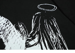 Slash Youth Angel Wings T-Shirt , - Streetwear T-Shirts - Slick Street