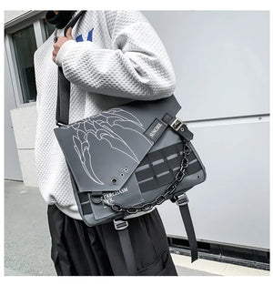 Single Shoulder Multifunctional Bag , - Streetwear Bag - Slick Street