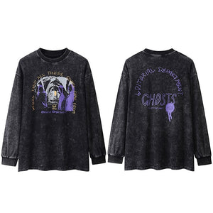 EDITORIAL DEPARTMENT GHOST EP.2 T-Shirt Coal, M - Streetwear T-Shirts - Slick Street