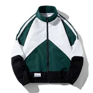 Achromatic Shade Plot Jacket Green, XS - Streetwear Jacket - Slick Street