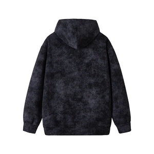 Tie-dye Coptic Cross Drawstring Hoodie , - Streetwear Hoodie - Slick Street