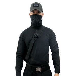 Multi Buckles Style Crossbody Bag , - Streetwear Bag - Slick Street