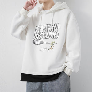 Optical Illusion Article Hoodie White, XS - Streetwear Hoodie - Slick Street