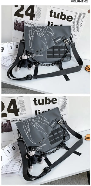 Single Shoulder Multifunctional Bag , - Streetwear Bag - Slick Street