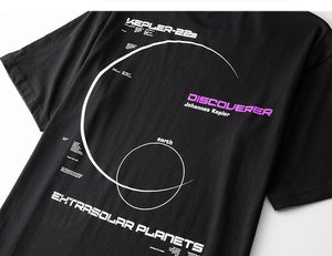 KEPLER-22 Extra Solar Planet Loose T-Shirt , - Streetwear T-Shirts - Slick Street
