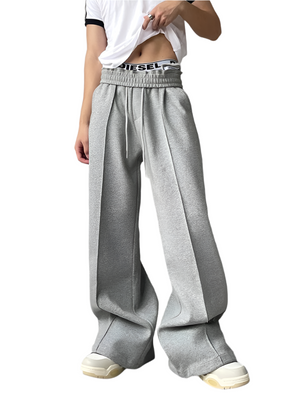 Y2k Wide leg Lantern Pants , - Streetwear Pants - Slick Street