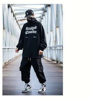 UrtofGod Disorder Turtleneck Sweatshirt , - Streetwear Sweatshirts - Slick Street