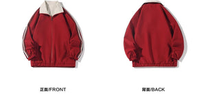 Color Block Reversible Zipper Jacket , - Streetwear Jacket - Slick Street