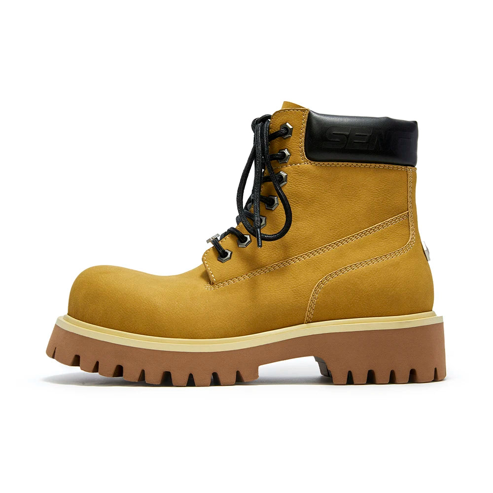 Paco Large Boots Yellow, 36 - Streetwear Footwear - Slick Street