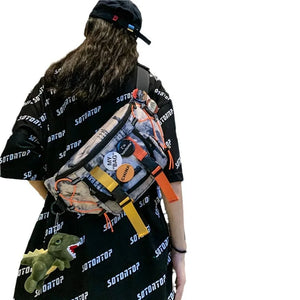 All Purpose Tie-Die Waist Bag , - Streetwear Bag - Slick Street