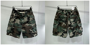 Tactical Camouflage Knee Length Shorts , - Streetwear Shorts - Slick Street
